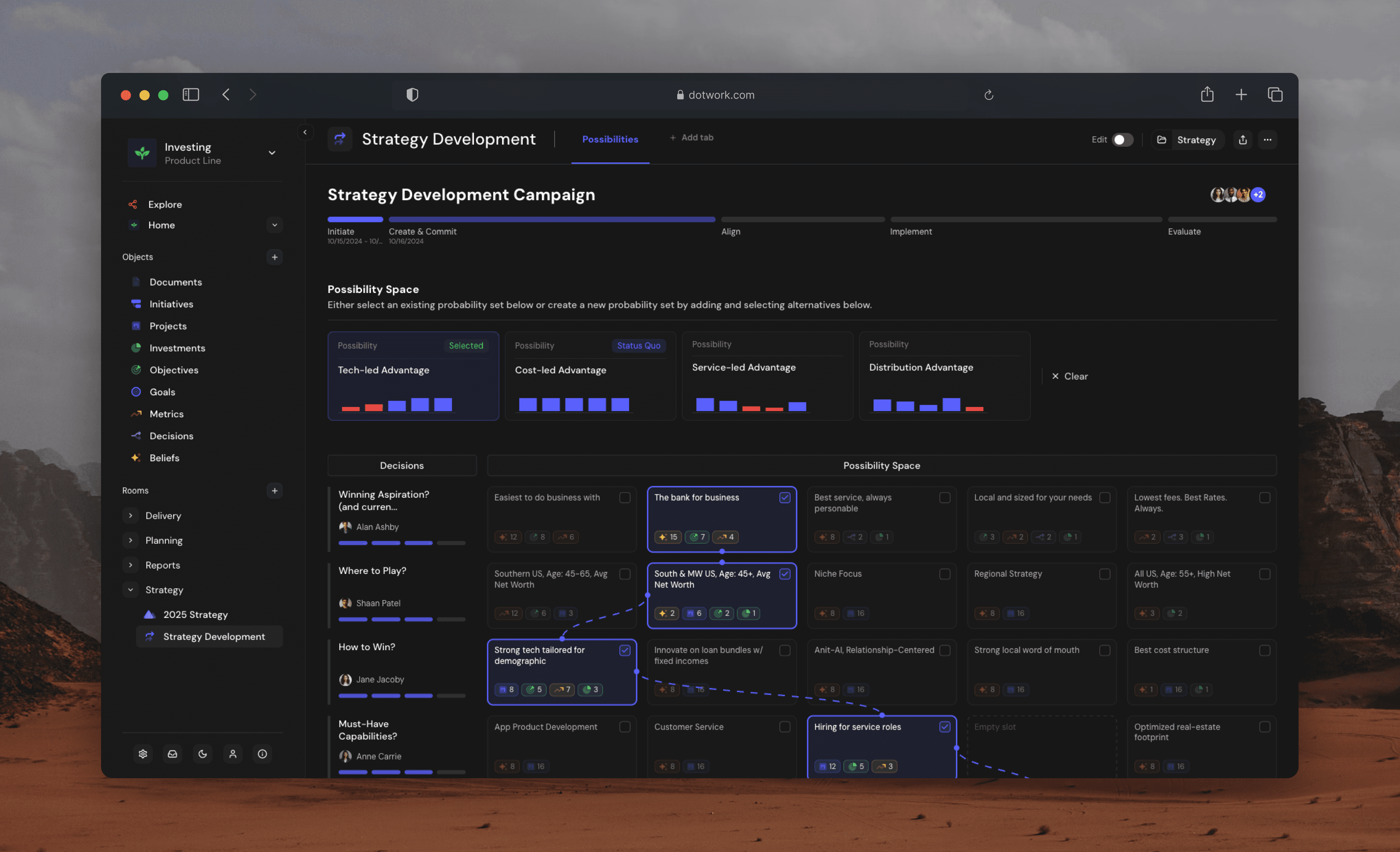 Strategy Development Campaign